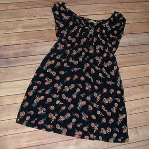 Kimchi Blue Skater Dress Floral Babydoll M